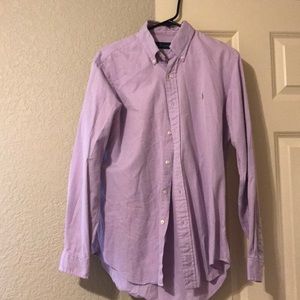 Purple Ralph Lauren shirt